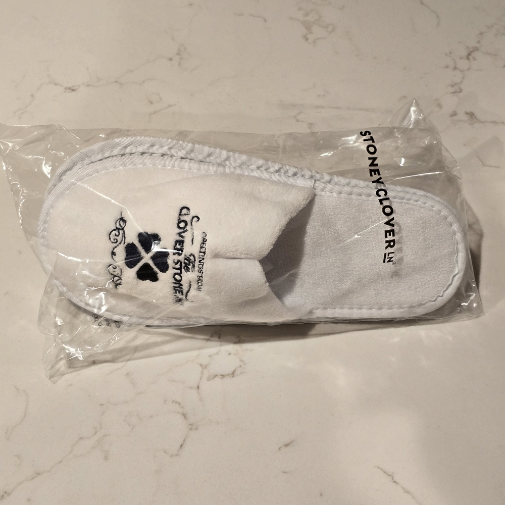 Stoney Clover Lane Bon Voyage Collection Slippers